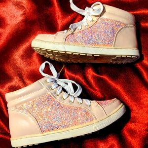 Justice tennis shoes size 3 girls